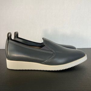 EVERLANE | GREY LEATHER STREET SHOES | 9